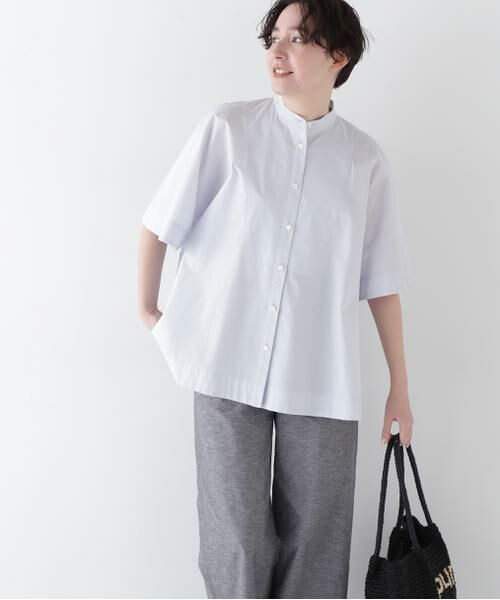 human woman / ヒューマンウーマン シャツ・ブラウス | ◆タイプライターブラウス | 詳細7