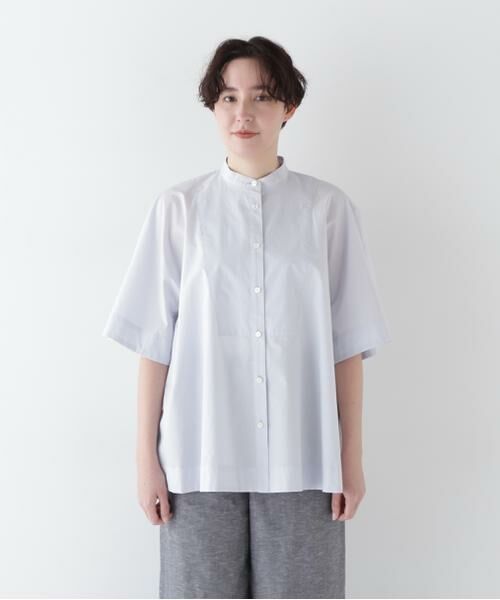 human woman / ヒューマンウーマン シャツ・ブラウス | ◆タイプライターブラウス | 詳細9