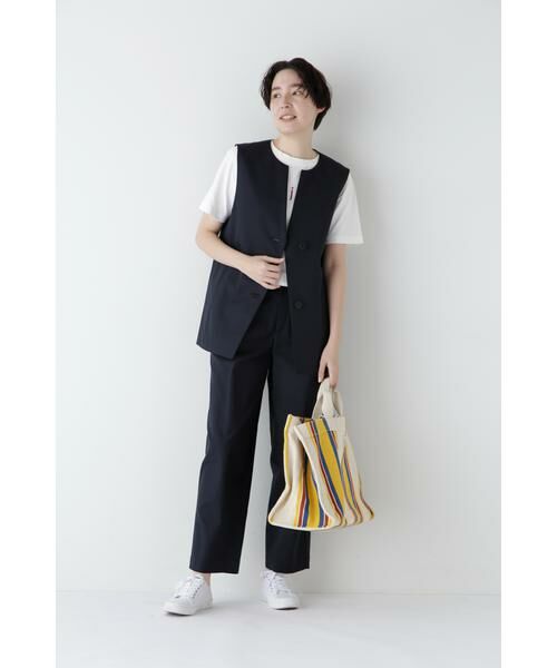 human woman / ヒューマンウーマン シャツ・ブラウス | ◆コンパクトギャバジレ | 詳細2