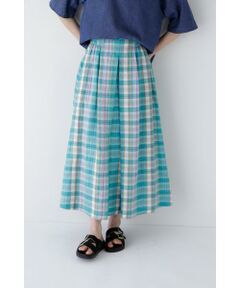 human woman / ヒューマンウーマン スカート | ◆オリジナルチェックボリュームスカート