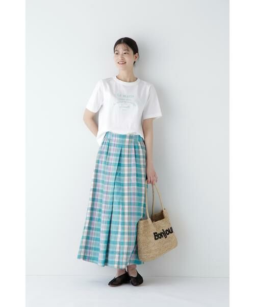 human woman / ヒューマンウーマン スカート | ◆オリジナルチェックボリュームスカート | 詳細3