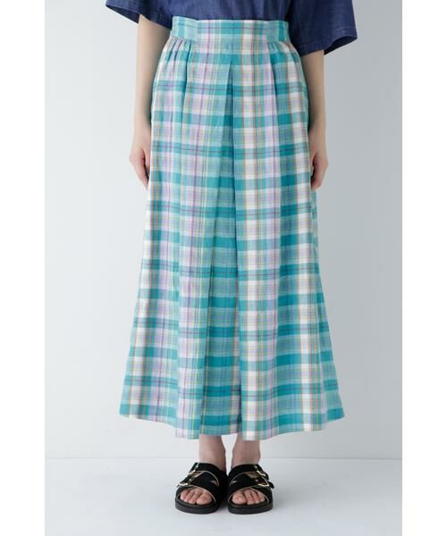 human woman / ヒューマンウーマン スカート | ◆オリジナルチェックボリュームスカート | 詳細5