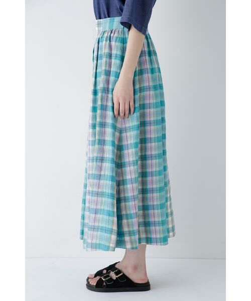 human woman / ヒューマンウーマン スカート | ◆オリジナルチェックボリュームスカート | 詳細6