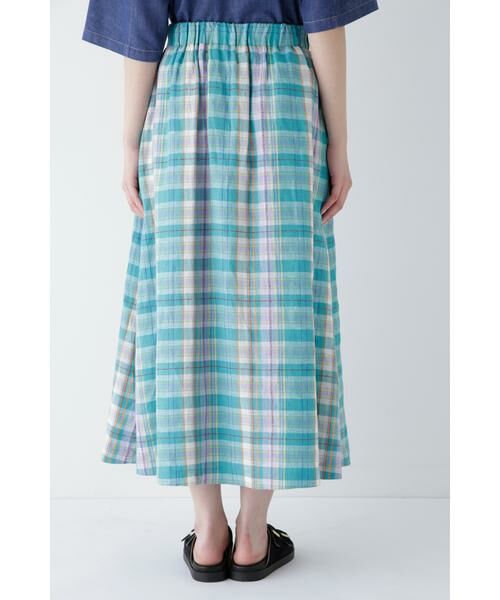 human woman / ヒューマンウーマン スカート | ◆オリジナルチェックボリュームスカート | 詳細7
