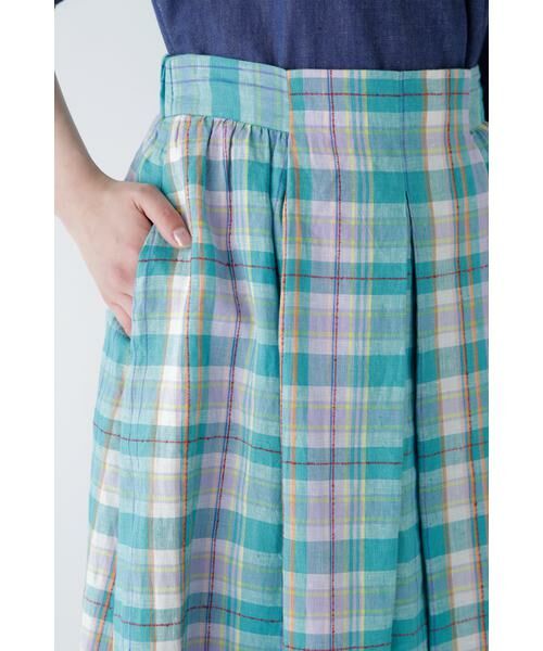 human woman / ヒューマンウーマン スカート | ◆オリジナルチェックボリュームスカート | 詳細8