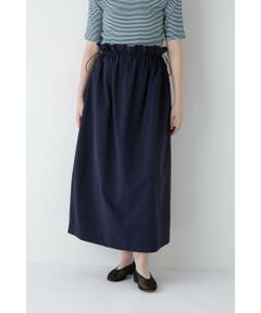 human woman / ヒューマンウーマン スカート | ◆ナイロンストレッチギャザースカート