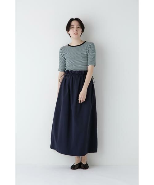 human woman / ヒューマンウーマン スカート | ◆ナイロンストレッチギャザースカート | 詳細2