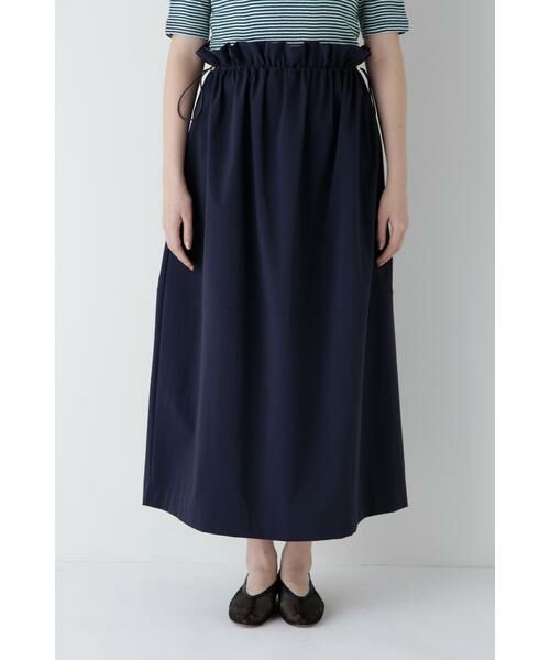 human woman / ヒューマンウーマン スカート | ◆ナイロンストレッチギャザースカート | 詳細4