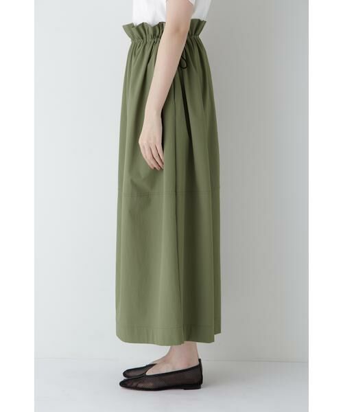 human woman / ヒューマンウーマン スカート | ◆ナイロンストレッチギャザースカート | 詳細11