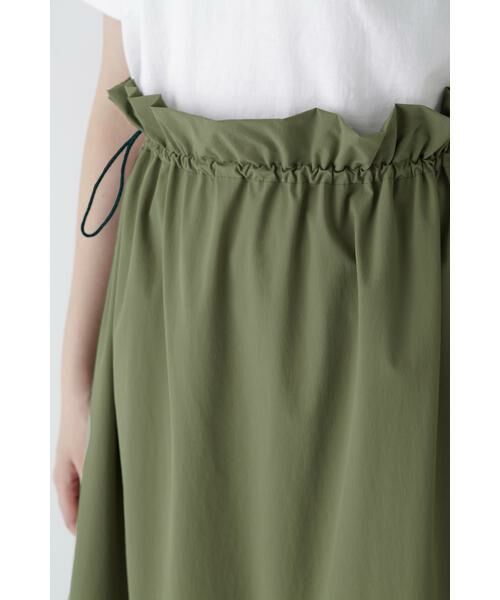 human woman / ヒューマンウーマン スカート | ◆ナイロンストレッチギャザースカート | 詳細13