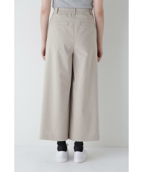 human woman / ヒューマンウーマン パンツ | ◆コットンポリレーヨンリネンマリンパンツ | 詳細10