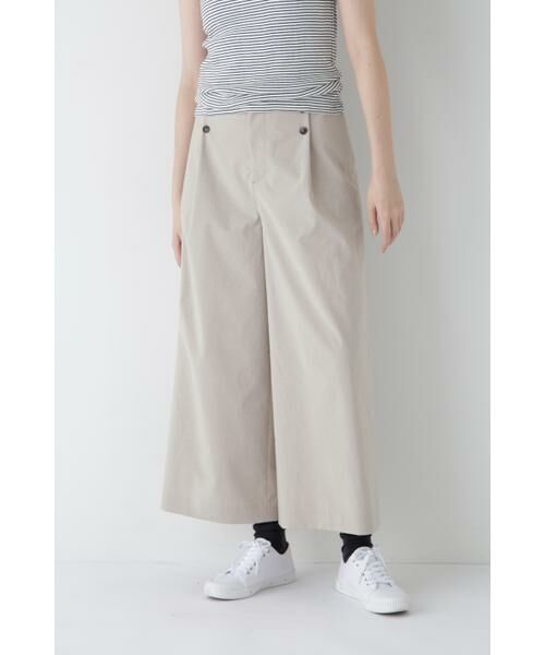 human woman / ヒューマンウーマン パンツ | ◆コットンポリレーヨンリネンマリンパンツ | 詳細2