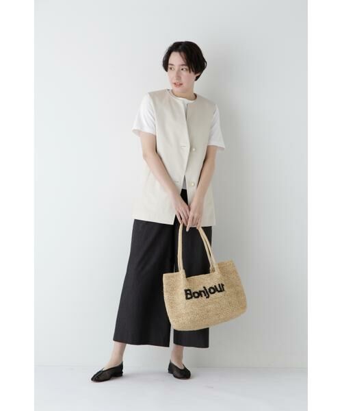 human woman / ヒューマンウーマン パンツ | ◆コットンポリレーヨンリネンマリンパンツ | 詳細20