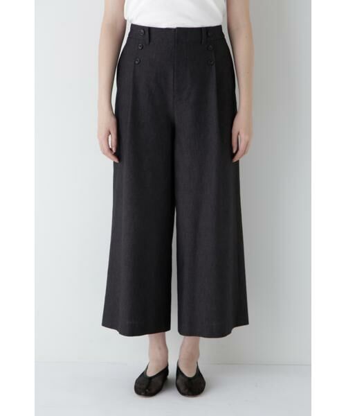 human woman / ヒューマンウーマン パンツ | ◆コットンポリレーヨンリネンマリンパンツ | 詳細22