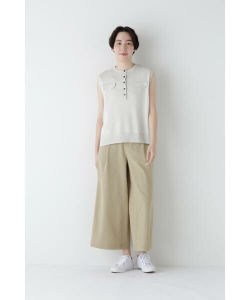 human woman / ヒューマンウーマン パンツ | ◆コットンポリレーヨンリネンマリンパンツ | 詳細27