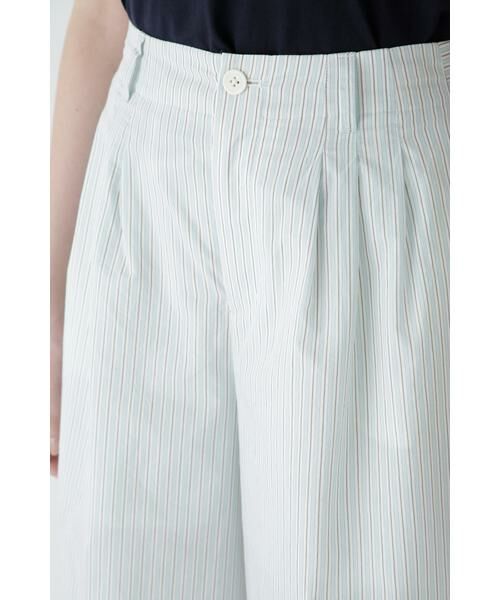 human woman / ヒューマンウーマン パンツ | ◆エアリーコットンタックワイドパンツ | 詳細8