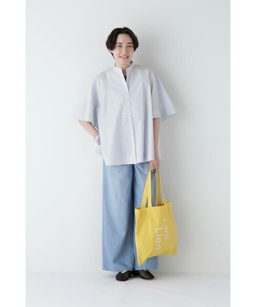 human woman / ヒューマンウーマン パンツ | ◆タックワイドデニムパンツ | 詳細12