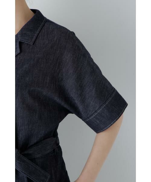 human woman / ヒューマンウーマン ワンピース | ◆ライトオンスデニムオールインワン | 詳細8