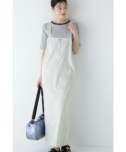 human woman/ヒューマンウーマン ◆アイラインサロペット Light Green M human woman/ヒューマンウーマン ◆アイラインサロペット Light Green M