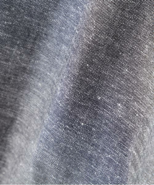 human woman / ヒューマンウーマン ブルゾン | ◆綿麻シャンブレーVネックブルゾン | 詳細5