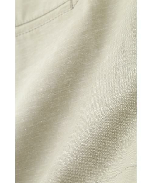 human woman / ヒューマンウーマン ブルゾン | ◆綿麻シャンブレーVネックブルゾン | 詳細17