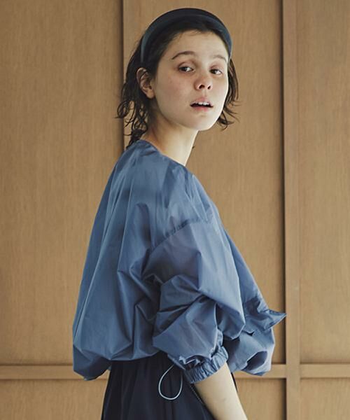 human woman / ヒューマンウーマン ブルゾン | ◆撥水ライトタフタブルゾン | 詳細2