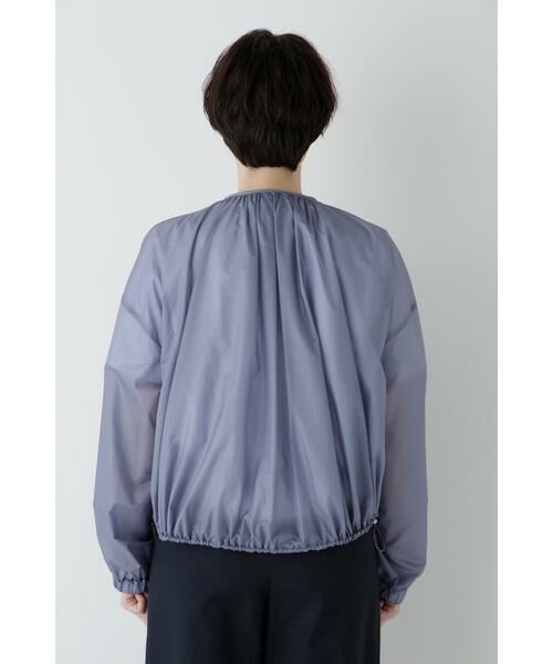 human woman / ヒューマンウーマン ブルゾン | ◆撥水ライトタフタブルゾン | 詳細7