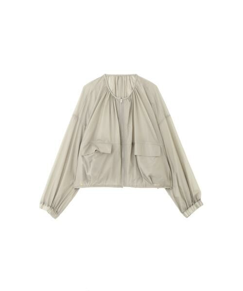 human woman / ヒューマンウーマン ブルゾン | ◆撥水ライトタフタブルゾン | 詳細9