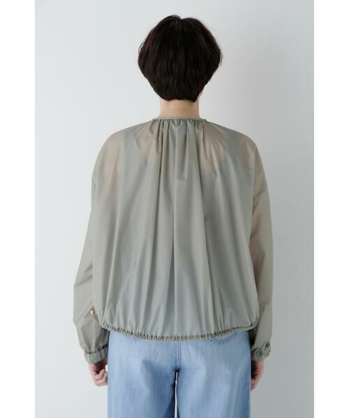 human woman / ヒューマンウーマン ブルゾン | ◆撥水ライトタフタブルゾン | 詳細13