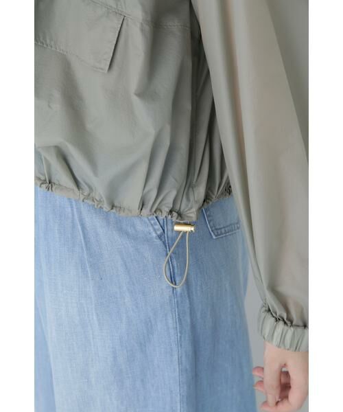 human woman / ヒューマンウーマン ブルゾン | ◆撥水ライトタフタブルゾン | 詳細17