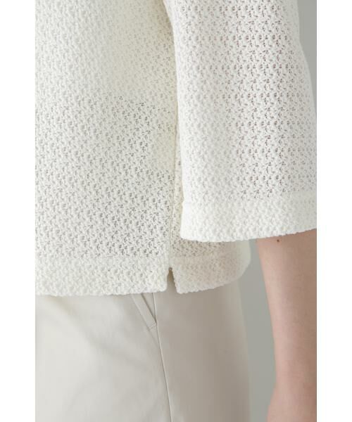 human woman / ヒューマンウーマン カットソー | ◆ラッセルノーカラージップブルゾン | 詳細11