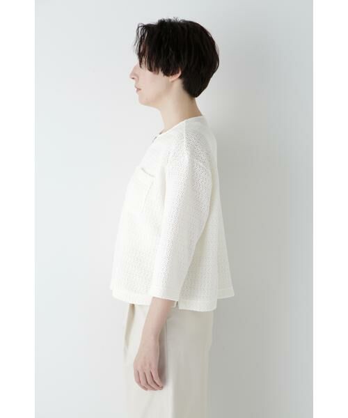 human woman / ヒューマンウーマン カットソー | ◆ラッセルノーカラージップブルゾン | 詳細7