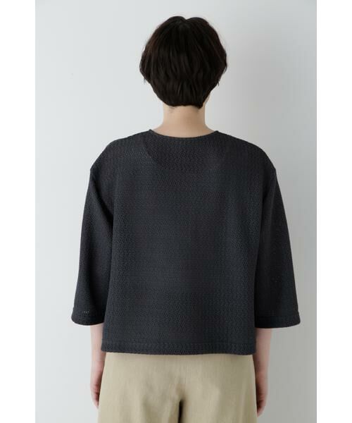 human woman / ヒューマンウーマン カットソー | ◆ラッセルノーカラージップブルゾン | 詳細17