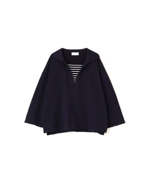 human woman / ヒューマンウーマン カットソー | 【接触冷感】コットンポリエステルプレーティング天竺カットソー | 詳細1