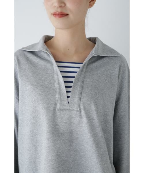 human woman / ヒューマンウーマン カットソー | 【接触冷感】コットンポリエステルプレーティング天竺カットソー | 詳細12