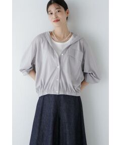 human woman / ヒューマンウーマン カットソー | ◆コットンナイロンプレーティング天竺カットソー