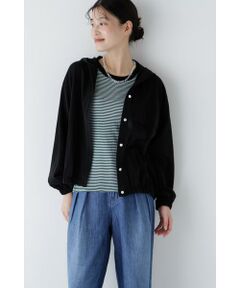 human woman / ヒューマンウーマン カットソー | ◆コットンナイロンプレーティング天竺カットソー