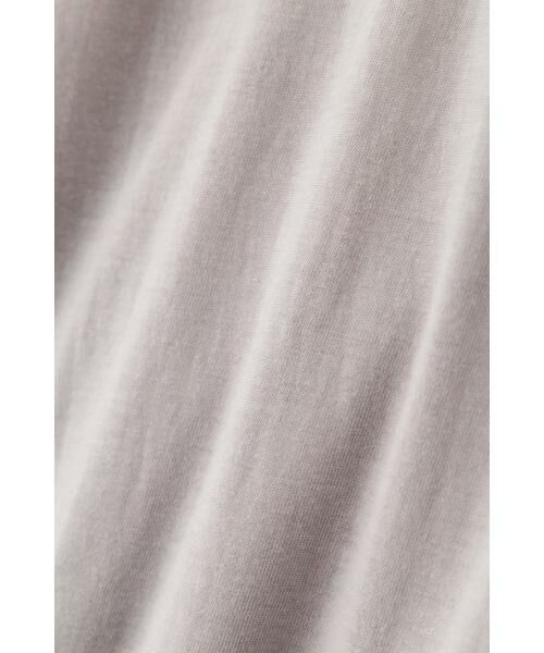human woman / ヒューマンウーマン カットソー | ◆コットンナイロンプレーティング天竺カットソー | 詳細10