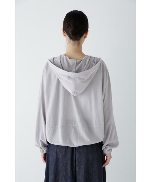 human woman / ヒューマンウーマン カットソー | ◆コットンナイロンプレーティング天竺カットソー | 詳細5