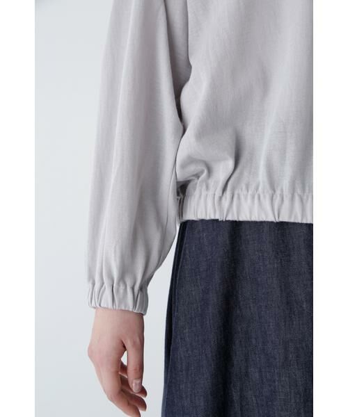 human woman / ヒューマンウーマン カットソー | ◆コットンナイロンプレーティング天竺カットソー | 詳細8