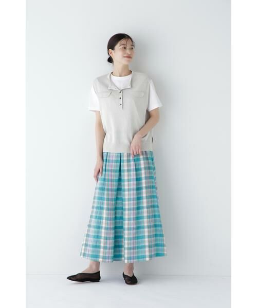 human woman / ヒューマンウーマン カットソー | ◆リサイクルコットン度詰天竺Ｔシャツ | 詳細3