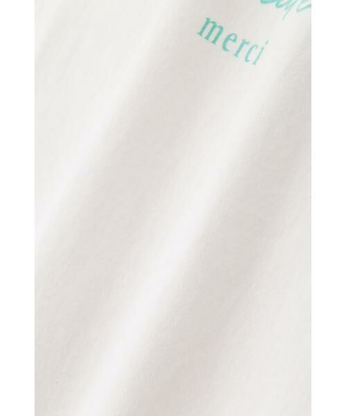 human woman / ヒューマンウーマン カットソー | ◆リサイクルコットン度詰天竺Ｔシャツ | 詳細9