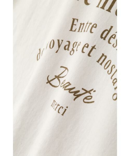 human woman / ヒューマンウーマン カットソー | ◆リサイクルコットン度詰天竺Ｔシャツ | 詳細28