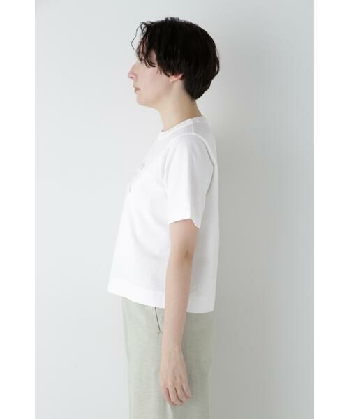 human woman / ヒューマンウーマン カットソー | ◆リサイクルコットン度詰天竺Ｔシャツ | 詳細23