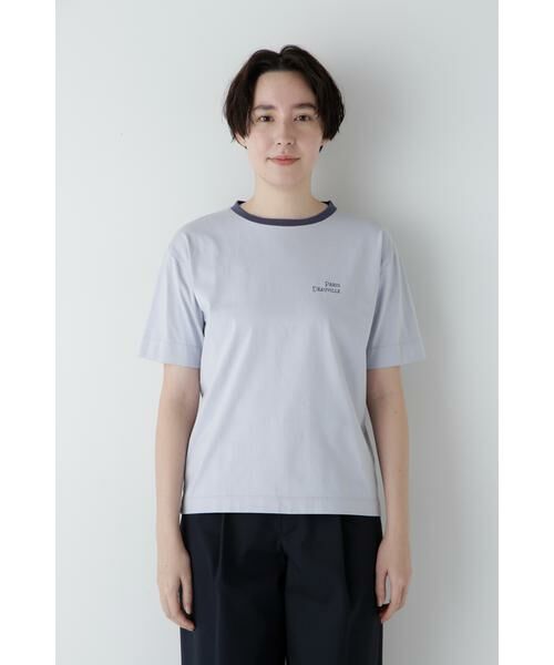 human woman / ヒューマンウーマン カットソー | ◆シルケット天竺Ｔシャツ | 詳細3