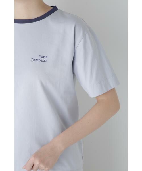 human woman / ヒューマンウーマン カットソー | ◆シルケット天竺Ｔシャツ | 詳細7