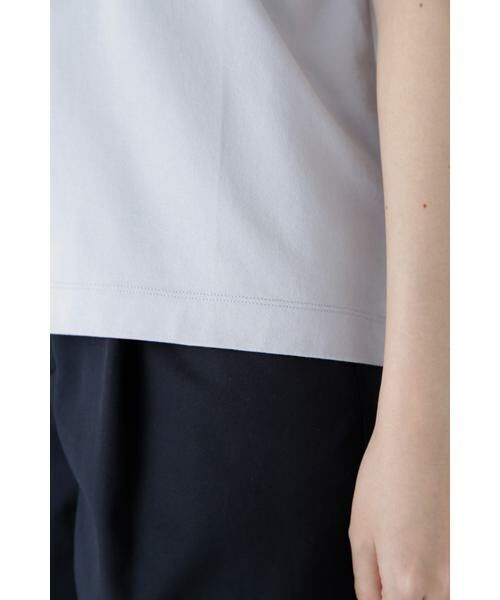 human woman / ヒューマンウーマン カットソー | ◆シルケット天竺Ｔシャツ | 詳細8