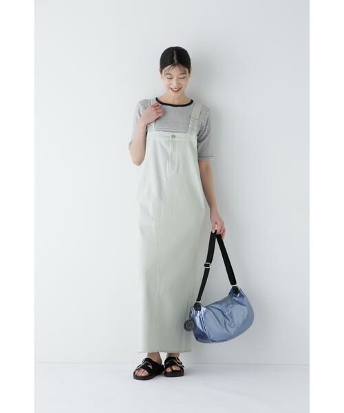 human woman / ヒューマンウーマン カットソー | ◆リブクルーＴシャツ | 詳細3