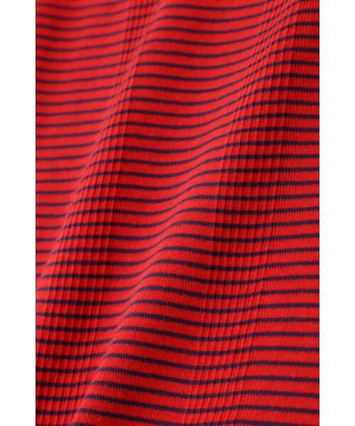 human woman / ヒューマンウーマン カットソー | ◆リブクルーＴシャツ | 詳細15