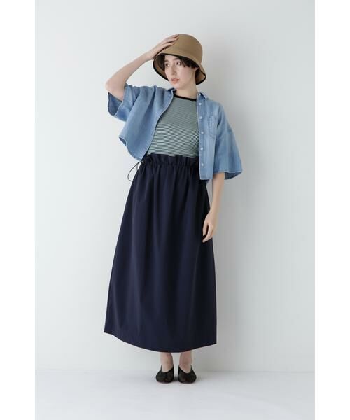 human woman / ヒューマンウーマン カットソー | ◆リブクルーＴシャツ | 詳細18